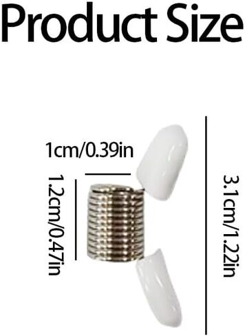 20 Pcs Spring Bead Clamps,Bead Stopper Prevent Beads from Falling for Jewelry Making Tool,DIY Bracelets, Necklaces and Earrings in Saudi Arabia