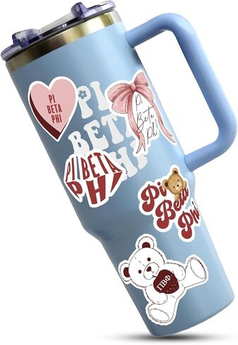 Pi Beta Phi - Sticker Sheet - Teddy Bears and Sisterhood Love Theme in Saudi Arabia