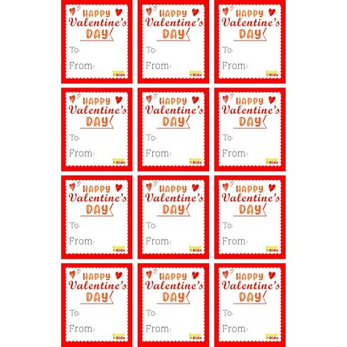 Disney Cars Valentine's Day Classroom Gift Exchange - 24 Student Bundle with Cars Temporary Tattoos, Goodie Bags, To/From Stickers for School Valentines Handouts | Valentines Kids Party Favors in Saudi Arabia