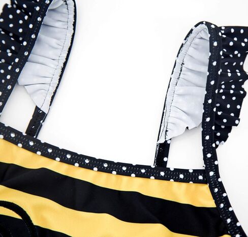 kavkas Toddler Baby Girl One Piece Swimsuit Kids Cute Bathing Suit Rash Guard Bikini for Girls, 12M-6 Year in Kuwait