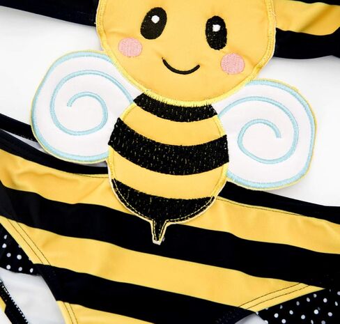 kavkas Toddler Baby Girl One Piece Swimsuit Kids Cute Bathing Suit Rash Guard Bikini for Girls, 12M-6 Year in Kuwait