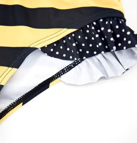 kavkas Toddler Baby Girl One Piece Swimsuit Kids Cute Bathing Suit Rash Guard Bikini for Girls, 12M-6 Year in Kuwait