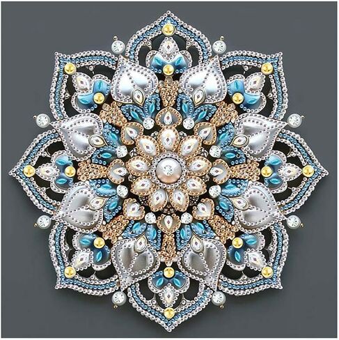 5D DIY Diamond Painting Kits, Pearl Flowers Special Diamond DIY Art Kits for Adults for Home Decoration and Gift Selection in Saudi Arabia