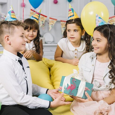 فلامنغو ورق التغليف للنساء والرجال، الصيف الاستوائية هاواي فلامنغو شجرة النخيل هدية ورق التغليف، 4 أوراق مطوية ورق فني مسطح للاستحمام عيد ميلاد DIY الحرف سفاري الغابة لوا هاواي الطرف الديكور in Saudi Arabia