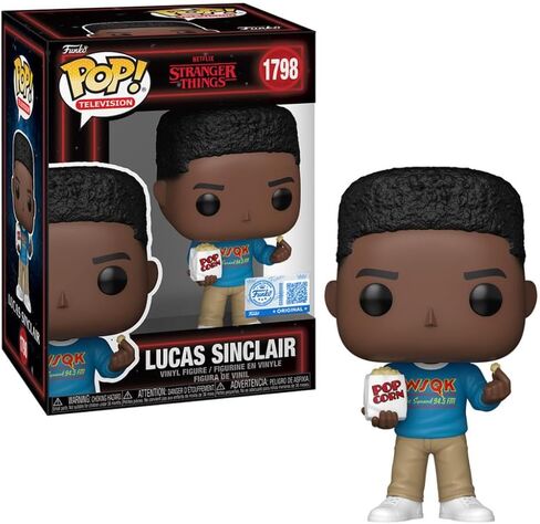 Funko Pop Vinyl Excl ST S5 Lucas Sinclair Popcorn in Kuwait