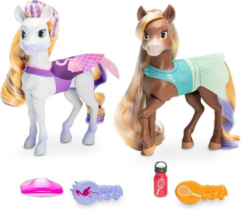 Wild Manes Horse Toys Tilly’s Tennis Match Horse Doll & Finley’s Pool Party Horse Doll 2-Figure Pack in Saudi Arabia