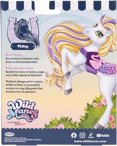 Wild Manes Horse Toys Tilly’s Tennis Match Horse Doll & Finley’s Pool Party Horse Doll 2-Figure Pack in Saudi Arabia