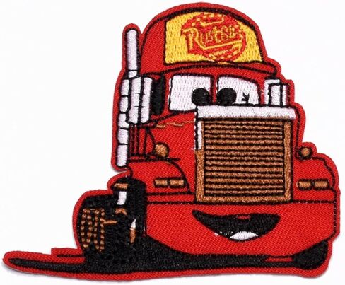 Mack Super-Liner Superliner Truck red Truck Embroidered Iron On/Sew On Patch-3" x 3.5" in Kuwait