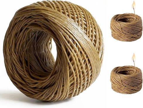 200 ft Hemp Candle Wick 100% Organic Hemp Wick Candle Wick for DIY Candle Making Craft Making in Saudi Arabia
