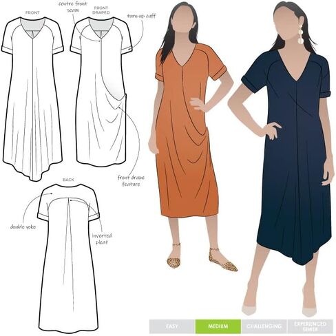Style Arc Sewing Pattern - Maeve Woven Dress (Sizes 10-22) in Saudi Arabia