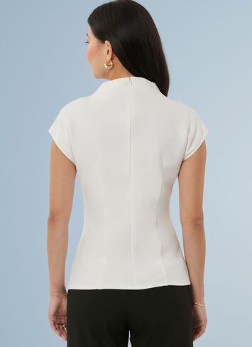 Simplicity SS3103D5 حزمة نمط الخياطة العلوية ذات الرقبة القمعية من Misses، رمز التصميم S3103، الأحجام 4-6-8-10-12 in Kuwait