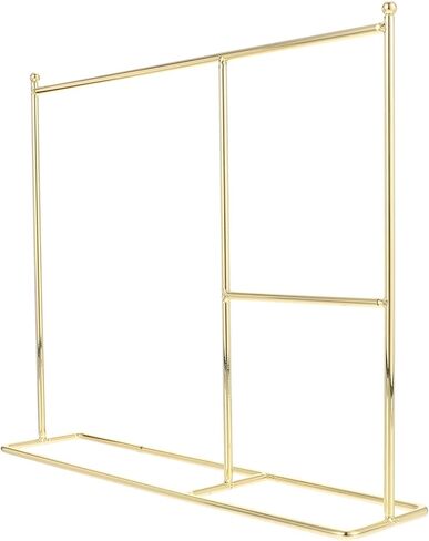 HOMSFOU Doll Clothes Rack for 18 Inch Dolls Mini Fashion Dream Wardrobe Doll Hanger Organizer for Clothes Storage and Dollhouse Bedroom Accessories in Saudi Arabia