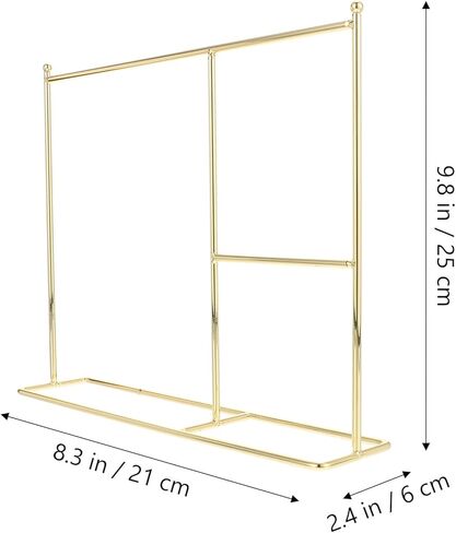 HOMSFOU Doll Clothes Rack for 18 Inch Dolls Mini Fashion Dream Wardrobe Doll Hanger Organizer for Clothes Storage and Dollhouse Bedroom Accessories in Saudi Arabia