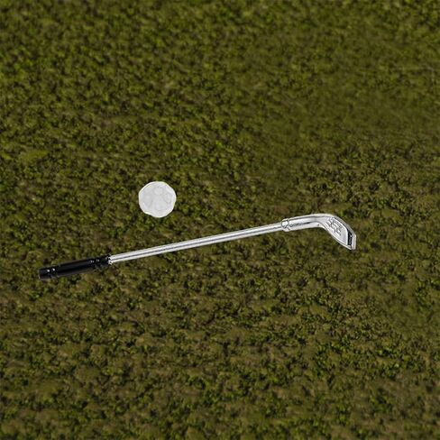 مجموعة واحدة من Veemoon لبيت الدمى المصغر لنادي الجولف، مجموعة نموذج جولف صغير لبيت الدمى، ديكورات رياضية للمناظر الطبيعية الصغيرة، زينة لتزيين حفلات الكيك in Kuwait