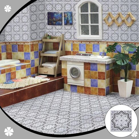 FINGERINSPIRE 160 Pcs Mini Wood Double-Sided Dollhouse Floor Tiles, White Square 1/12 Scale Dollhouse Floor Tiles Miniature Wood Furniture Mini House Accessories for Photo Props Home Decor in Saudi Arabia