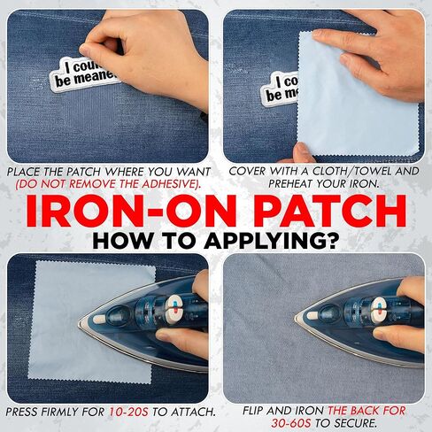 I Could Be Meaner Patch,3 Inches Sew On Iron On Sarcastic Cutesy Girl Women Rights Embroidered Patches for Backpack, Jacket, Hat, Jeans DIY Clothes Accessory Repair Gift for Men Women Size 3 Inch in Saudi Arabia