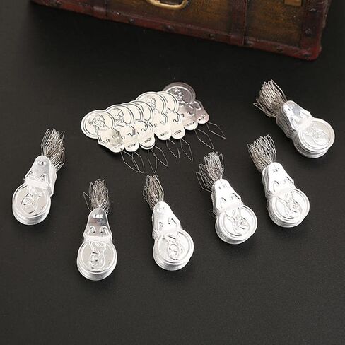 50pcs Embroidery Needle Threader Tool,Aluminum Sewing Machine Needle Threader for Hand Sewin-g Tools,with Gourd-Shaped & Retractable Needles,DIY Needles Threade-r Stitch Insertion Sewing Tool in Saudi Arabia