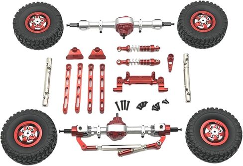 RC Car Part Metal Replacement Spare Parts Modified Spare Accessory Kits for MN82 LC79 MN78 1/12 Scale RC Hobby Car, Argent in Saudi Arabia