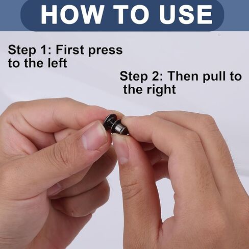 8 مجموعة من دبابيس شد الخصر للبنطلون، دبابيس حزام الخصر من سبائك الزنك، مشابك جينز لضبط الخصر بدون دبابيس تزيين للخياطة in Kuwait