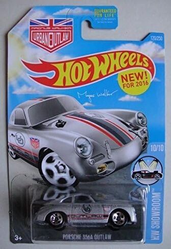 Hot Wheels SPRING EDITION HW SHOWROOM SILVER PORSCHE 356A OUTLAW 120/250 URBAN OUTLAW CARD in Saudi Arabia