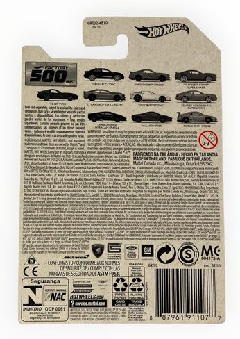 Hot Wheels Cadillac CTS-V, [Black] Factory 500 1/10 in Saudi Arabia