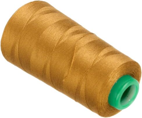 LoveinDIY Jeans Demin Shoes Bag Thread Strong Thick Heavy Duty Spools 3000 YDS, Yellow in Saudi Arabia