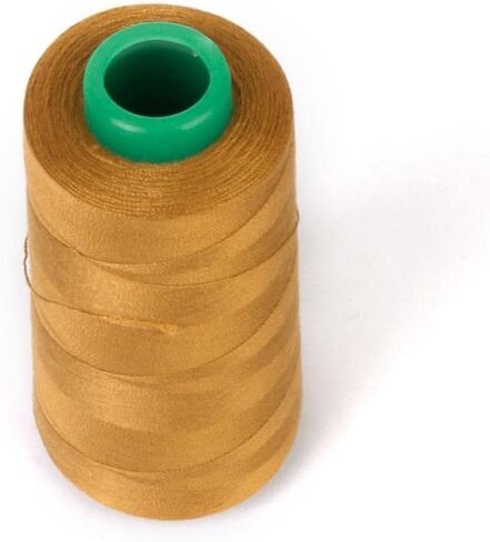 LoveinDIY Jeans Demin Shoes Bag Thread Strong Thick Heavy Duty Spools 3000 YDS, Yellow in Saudi Arabia