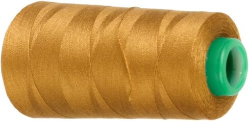 LoveinDIY Jeans Demin Shoes Bag Thread Strong Thick Heavy Duty Spools 3000 YDS, Yellow in Saudi Arabia