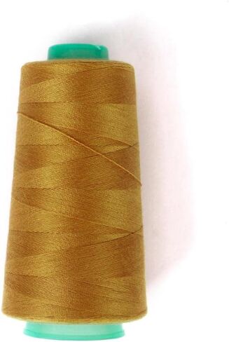 LoveinDIY Jeans Demin Shoes Bag Thread Strong Thick Heavy Duty Spools 3000 YDS, Yellow in Saudi Arabia