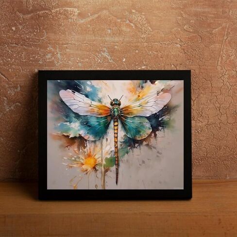 ZUVRDIAI Oil Painting Kit for Beginner Digital Painting Dragonfly Paint by Numbers for Adults Beginner Arts Craft for Decoration, 40x50cm No Frame in Saudi Arabia