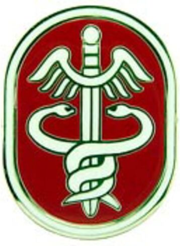 EagleEmblems P15092 PIN-Army,Medic,USA Health (1'') in Saudi Arabia