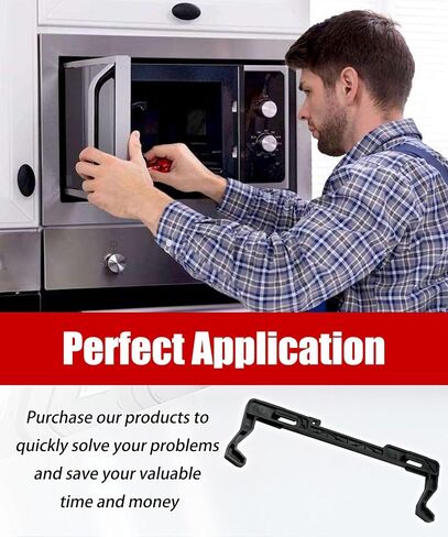 5304522796 OEM Microwave Door Latch Replacement kit Compatible with Frigidaire/Kenmore Microwaves, Replace Ap6979662 5304522796 4977138 20938991 PS12746282 EAP12746282 etc. in Kuwait