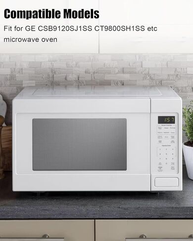 غطاء دليل موجة ميكا للميكروويف مناسب لـ GE استبدال WB06X10638 PS1017735 1166457 EA1017735 AP3883317، محدد وليس عالميًا in Kuwait