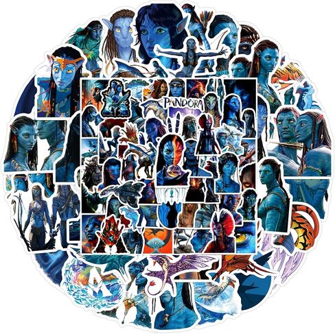 حزمة ملصقات الصورة الرمزية للفيلم، 105 قطعة من الملصقات التي تحمل عنوان باندورا لزجاجات المياه، والكمبيوتر المحمول، وحافظة الهاتف، ولوح التزلج، والأمتعة، والكمبيوتر المحمول، وهدايا للمعجبين المراهقين والبالغين in Kuwait