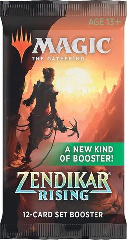Magic: The Gathering MTG-ZNR-SBD-EN Zendikar Rising Set (حزمة معززة واحدة) in Kuwait