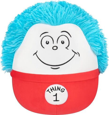 Squishmallows Original The Cat in The Hat 12in Thing 1 – Official Jazwares Plush (Medium-Sized) in Saudi Arabia