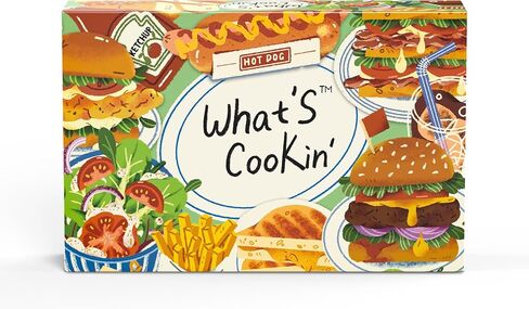 What's Cookin' – The Fast Food Card Game | Easy to Learn, Hard to Master | 15-20 Minute Playtime | Perfect for Family Game Nights & Parties! in Saudi Arabia