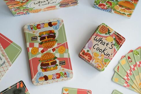 What's Cookin' – The Fast Food Card Game | Easy to Learn, Hard to Master | 15-20 Minute Playtime | Perfect for Family Game Nights & Parties! in Saudi Arabia