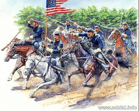 Masterbox 8TH Pennsylvania Cavalry Regiment 1/35 Master Box 3550 in Saudi Arabia