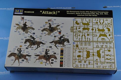 Masterbox 8TH Pennsylvania Cavalry Regiment 1/35 Master Box 3550 in Saudi Arabia