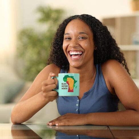 25 Pcs Black History Month Decorations, Black History UV DTF Cup Wraps for 16 oz Glass Cups, African American Proud Cold Transfer Sticker Gifts for Women Man DIY Crafts in Kuwait