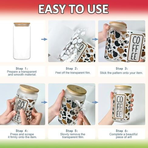 25 Pcs Black History Month Decorations, Black History UV DTF Cup Wraps for 16 oz Glass Cups, African American Proud Cold Transfer Sticker Gifts for Women Man DIY Crafts in Kuwait