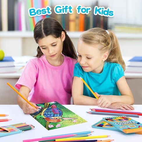 1008 قلم رصاص ملون للأطفال، 84 عبوة من أقلام الرصاص الملونة 12 لونًا، قلم رصاص ملون مُبري مسبقًا للبالغين، لوازم مدرسية كبيرة للمعلمين، لوازم العودة إلى المدرسة، جوائز الفصل الدراسي in Kuwait