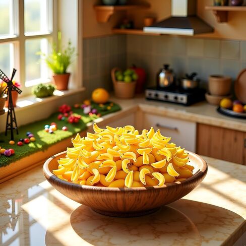 35Pcs Yellow Miniature Bananas 1/12 Scale Banana Models Miniature Fruit Fake Mini Fruits for Mini House Kitchen Fairy Garden Decor，Dollhouse Accessories，Dollhouse Décor in Saudi Arabia