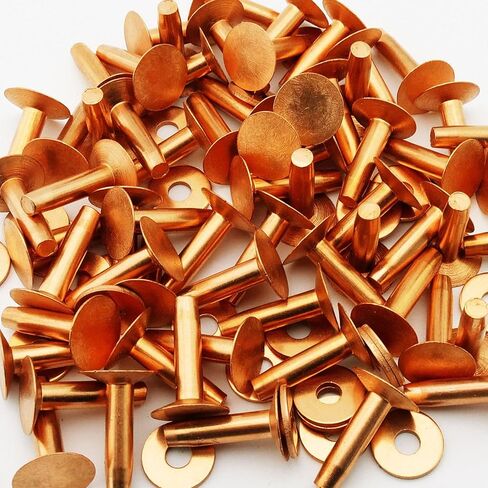 C.S. Osborne Copper Rivets #1700 Size 8, 1 Lb Box, Approx. 100 Count in Saudi Arabia