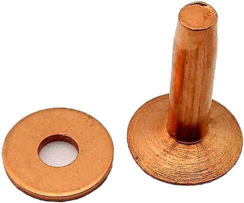 C.S. Osborne Copper Rivets #1700 Size 8, 1 Lb Box, Approx. 100 Count in Saudi Arabia