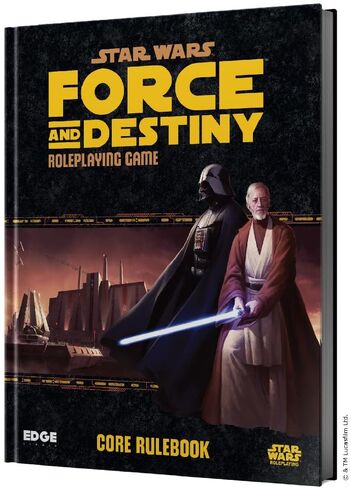 Edge Studio Force and Destiny - Core Rulebook (2nd Printing) in Saudi Arabia
