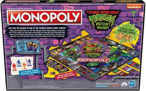 Teenage Mutant Ninjas Monopoly Mayhem Edition in Saudi Arabia