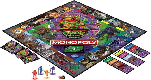 Teenage Mutant Ninjas Monopoly Mayhem Edition in Saudi Arabia