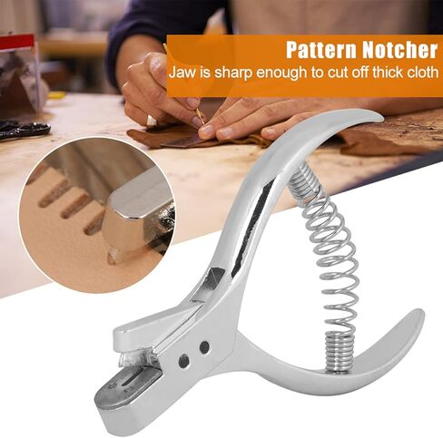 Pattern Notcher, Stainless Steel Garment Designer Tailor Sewing Pliers, Pattern Marking Tool for Professional and Home DIY Use in Saudi Arabia